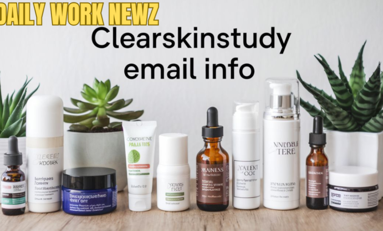 Clearskinstudy Email Support